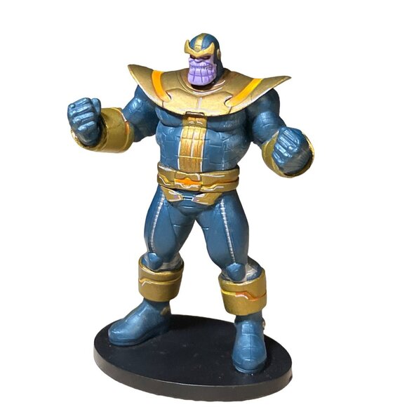 Genuine Marvel Disney Collectible Thanos Cake Topper PVC Figurine Figure - Picture 2 of 12